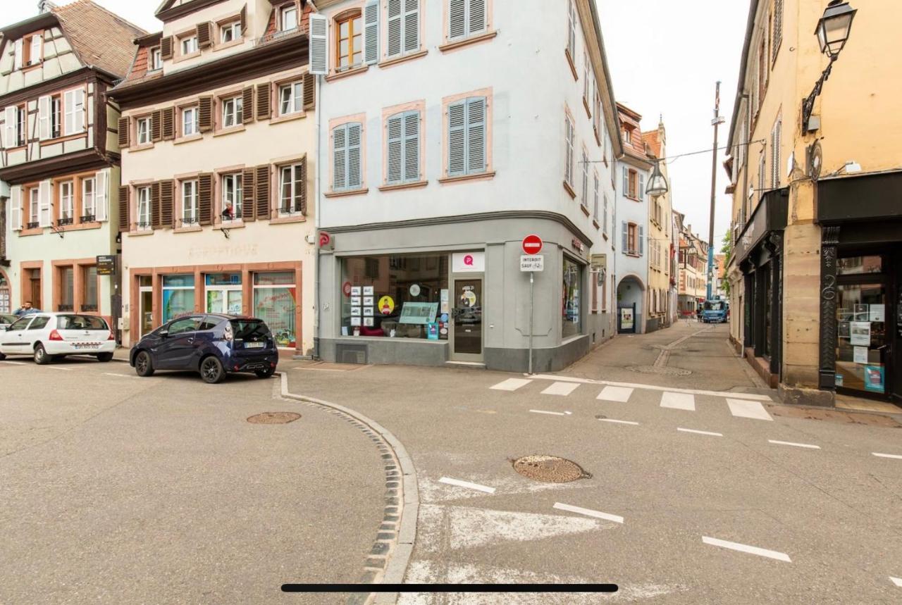 La Parenthese Alsacienne Au Coeur De Selestat Apartment Exterior foto
